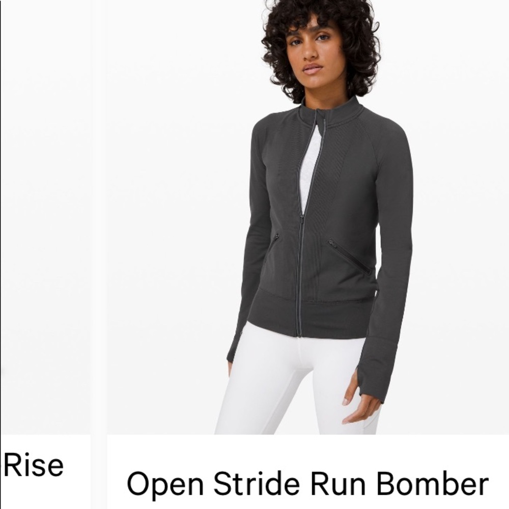Lululemon Open Stride Zip Jacket Size 8